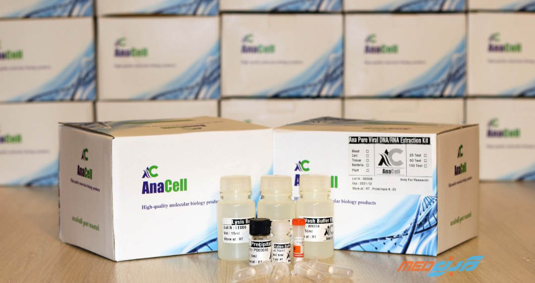 کیت استخراج اسیدهای نوکلئیک ویروسی آناسل- AnaCell Nucleic Acid Extraction Kit