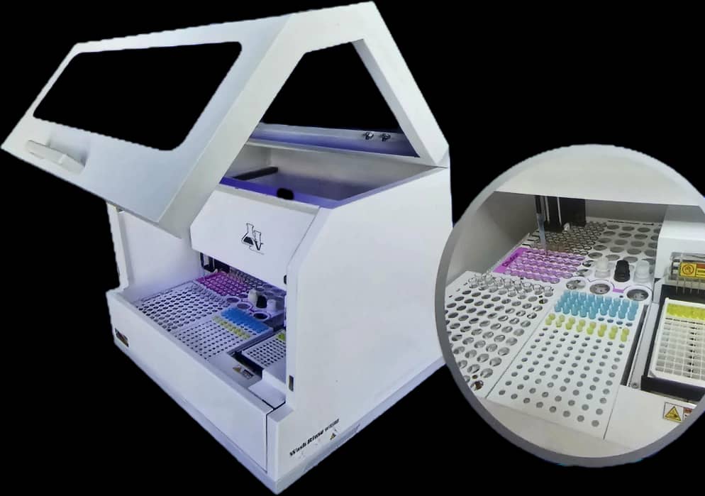 قیمت و خرید الایزا پروسسور ویرا | دقیق‌ترین ELISA Processor ایرانی با طراحی کامپکت